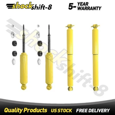 Amortiguador delantero trasero compatible con GMC Savana 3500 4,3 L 1997 1998 2000-2002 Foto 1 de 4