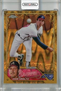 Colección dorada Topps 2023 John Smoltz Raywave grabado dorado/25 - Imagen 1 de 2