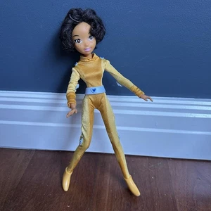 Totally Spies Alex Doll Marathon Black Hair Yellow Jumpsuit Boots Belt - Picture 1 of 11