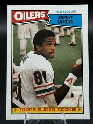 1987 Topps #310 Ernest Givins Houston Oilers IT1393 - Image 1 of 2