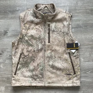 Cabela's Wooltimate Windshear Vest Men's XL Zonz Western Camo Full Zip NWT - Picture 1 of 10