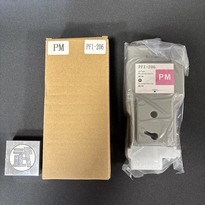 Canon PFI-206 PM Ink Cartridge Compatible Photo Magenta NEW Unopened PFI-206PM - Image 1 of 4