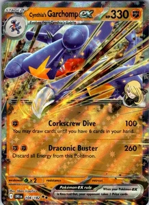 Cynthia's Garchomp ex 104/182 Double Rare Holo SV10: Destined Rivals NM - Picture 1 of 2
