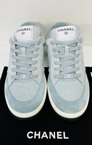 Chanel Interlocking CC Logo Leder Sneaker Damen Größe: 9 | IT 39 - Bild 1 von 24