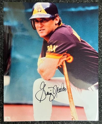 GRAIG NETTLES SAN DIEGO PADRES SIGNED AUTOGRAPHED 8X10 COLOR PHOTO VINTAGE AUTO  - Image 1 of 4