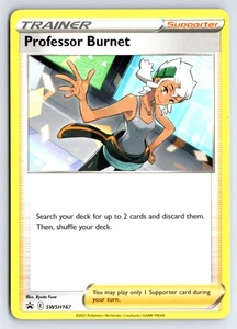 Professor Burnet - SWSH167 -SWSH: Sword & Shield Promo Cards - Picture 1 of 2