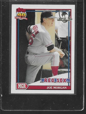 1991 TOPPS DESERT SHIELD  # 21 JOE MORGAN NICE CARD - Image 1 of 2