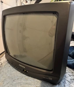 Vintage Orion 13" CRT TV Model TV1334B Retro Gaming w/ Dual Coax Switch/Antenna - Picture 1 of 6