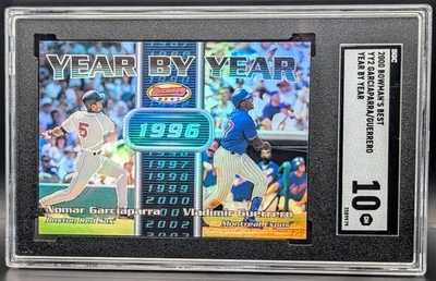 Nomar Garciaparra & Vladimir Guerrero! 2000 Bowman's Best Year By Year! SGC 10! - Изображение 1 из 2