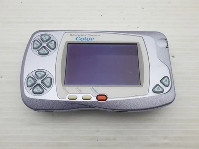 AS IS-WonderSwan Color (Pearl Blue) WSC-001 WonderSwan JP GAME. 9000024032569 - Image 1 of 2