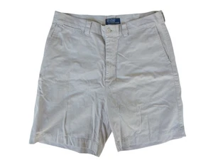 Polo Ralph Lauren Men's Designer Vintage White 100% Cotton Chino Shorts - W34 - Bild 1 von 8