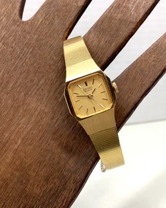 Vintage Seiko Women 7321-5409 Fashion Gold Tone Quartz Analog 17mm - UNTESTED - Picture 1 of 11