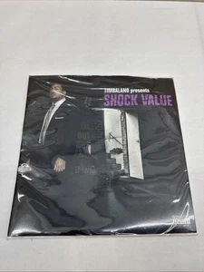 TIMBALAND Shock Value NEW 2LP PURPLE SPLATTER VINYL/3000 Damaged Cover - Picture 1 of 4