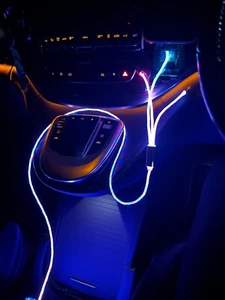 mobile phone charging cable with LED lights (Christmas Tree) - Picture 1 of 3