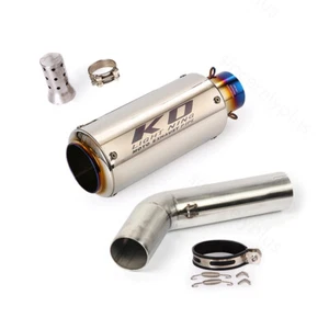 For Suzuki GSXR 600 GSXR 750 2006-2007 Exhaust Tube System Mid Link Pipe Muffler - Picture 1 of 13