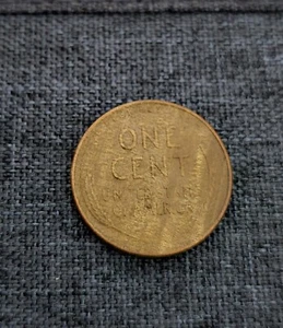 1937-P Lincoln Wheat Cent Woody/Woodie Improper Alloy Mix Error - Picture 1 of 5