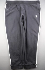 Felpa uomo Adidas Jogger maglia costina nero bianco allenamento taglia 2XL - Foto 1 di 11