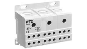 3-potential gray distribution block AUX38073AL /T2UK - Picture 1 of 1