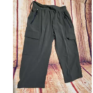 Capris de senderismo Maroaut nuevo con etiquetas para mujer con bolsillos verde oliva elástico talla pequeña - Imagen 1 de 9