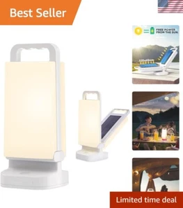 Linterna Solar Recargable - Batería 80 Horas, Perfecta para Emergencias y Camping - Imagen 1 de 11