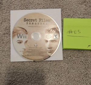 Secret Files: Tunguska (Nintendo Wii, 2010) TESTED Same Day Ship Read Desc - Picture 1 of 2