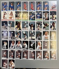 Lot of 50 NFL Pro Cheerleader 1992 Lime Rock Trading Cards