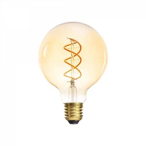E27 LED Lampe 5W warmweiß Filament G95 Birne Glühbirne Edison Vintage Retro - Bild 1 von 3