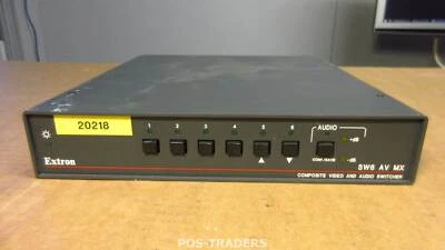 Extron SW6 AV MX - Six Input Dual Output Composite Video and Stereo Audio Switch - Bild 1 von 3