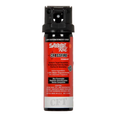 Sabre Red 52CFT20 Crossfire Stream (MK-3.5) Pepper Spray, 1.33% MC, 2.0 Ounces