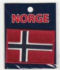 Patch drapeau souvenir pays de Norvège