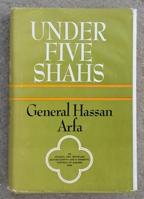 Vintage Book Under Five Shahs by Hassan Arfa 1964 Hardcover Iran History & Bio - Image 1 of 4
