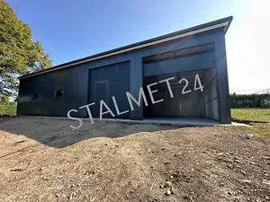 NEU!!!Isolierte Blechgarage 9x5x2,5m Blechhalle Großhalle KFZ Container &Aufbau - Bild 1 von 14