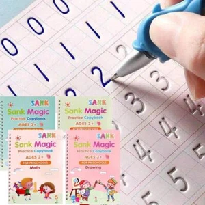 Sank Copybooks Stift Magic Copy Book Kostenlos Wischen Kinder Kids Schreiben Sticker - Bild 1 von 40
