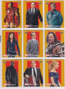 Juego de tarjetas de persecución de números romanos II RN10-18 de Marvel The First Ten (10) años - Imagen 1 de 2