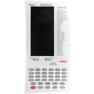 Digital Touchpad Electronic Darts Scorer White LCD Machine Viper ProScore - Picture 1 of 3