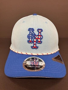 New York Mets 2025 New Era Fourth of July 9Seventy stretch snap Rope Hat-NWT - Picture 1 of 4