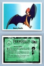 Batty Koda #11 Fern Gully 1992 Dart Trading Card