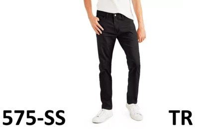 Men's Dockers® Jean Cut All-Seasons Tech Slim-Fit Pants, Black, 29Wx32L - Image 1 of 2