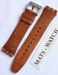 Swatch + Band Irony New Chrono +AYVS470 Cognac Wrist + Leather+ New / New - Picture 1 of 1