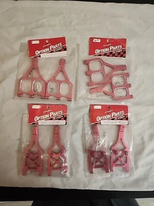 Bracci sospensione Tmaxx Emaxx Dynamite alluminio rosso Dyn7609 Dyn7610 - Foto 1 di 1