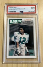 Randall Cunningham 1987 Topps #296 Rookie Card PSA 9 MINT