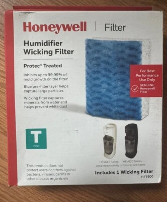 NEW Honeywell HFT600 Humidifier Wicking Filter Fits HEV615 & HEV620 Series - Image 1 of 3