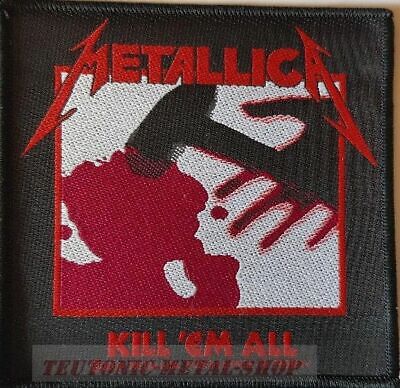 Metallica Kill Em All Gewebter Aufnäher - Woven Patch • 3.99€