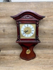 Camelot Westminster Holz Glockenspiel braun Hängeuhr Zustand ist gebraucht - Bild 1 von 7