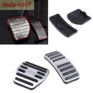 For Mercedes Benz Smart Fortwo 451 2016-21 Gas Brake Pedal Cover Alloy/Silicone - Picture 1 of 9