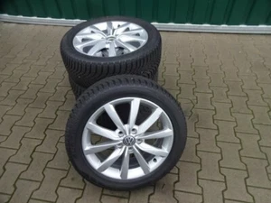 Original VW Golf VII Alufelgen Winterreifen 205/50R17 Winterräder 7-8mm (14) - Bild 1 von 12