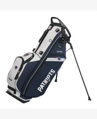 New England Patriots  Wilson NFL Golf Stand Bag New - Image 1 of 2