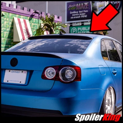 (284R) Compatível com: Volkswagen Jetta V 2006-2010 Spoiler de janela asa traseira do teto - Imagem 1 de 4
