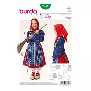 Burda Kids Schnittmuster - Fasching - Hexe - für Kinder - Nr. 2367 - Bild 1 von 6