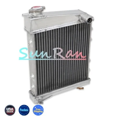 Radiador Alum para 1959-1991 Austin Rover Mini Cooper Base S 1.0L 850 1100 1275 - Imagem 1 de 4